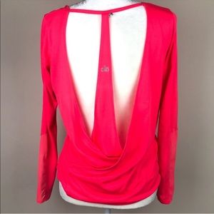 ALO Yoga Drape Back Top
